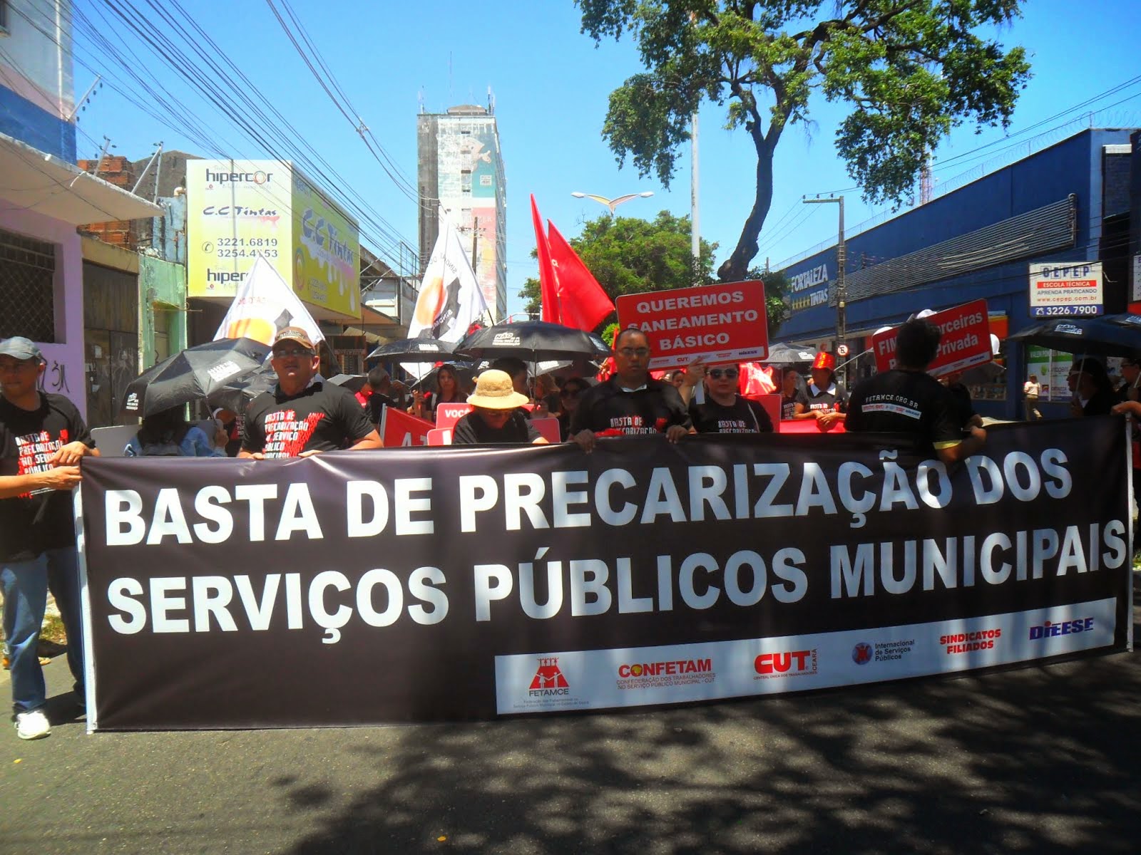 Manifestação em Fortaleza 2014