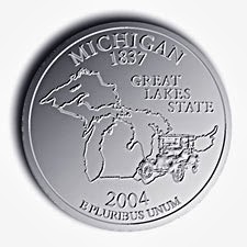 My Michigan The Story Of Michigan S State Quarter