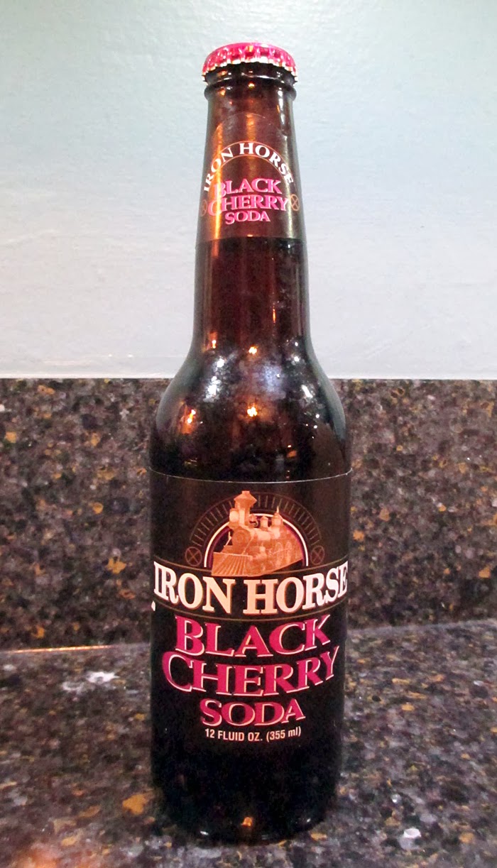 Steve's Root Beer Journal Iron Horse Black Cherry Soda