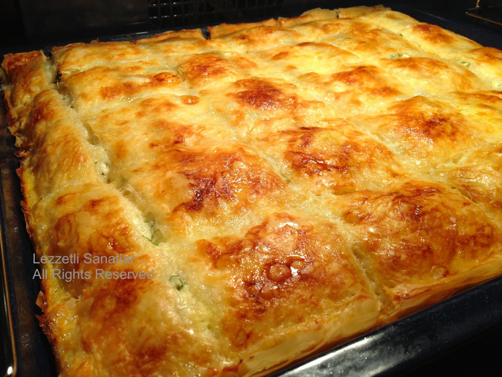 Lezzetli Sanatlar BAKLAVALIK YUFKA BÖREĞİ