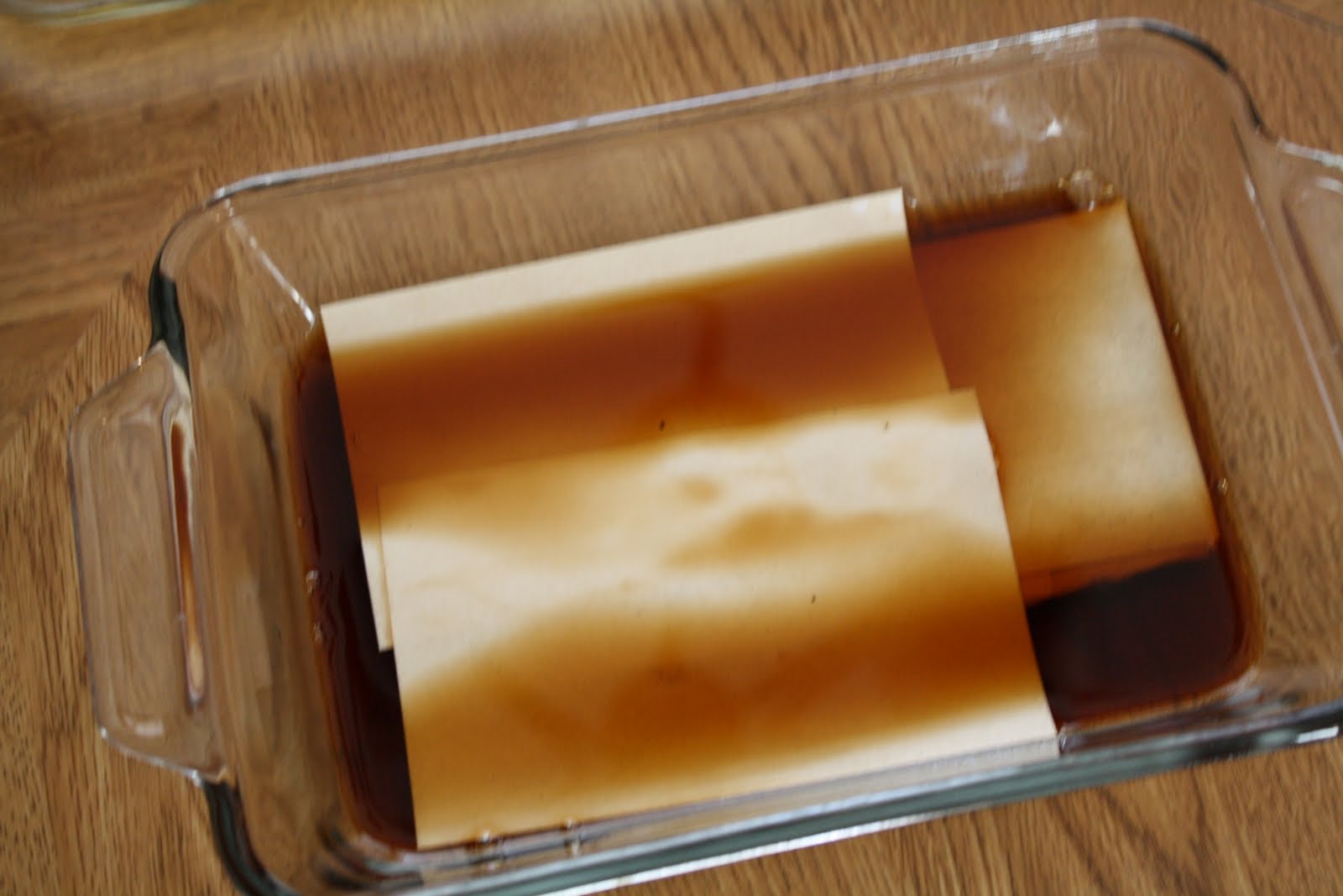 A Whimsy Willow TeaDyeing My paper smells so good!