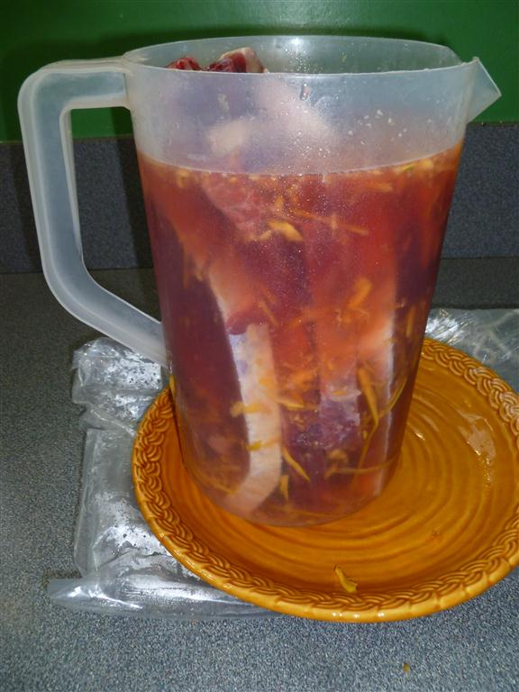 Guam Firehouse Cook Papaya!!!! The Natural Meat Tenderizer.....