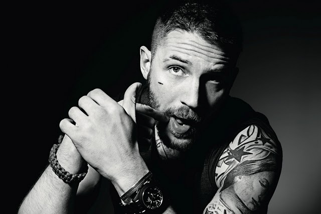The awesome Tom Hardy is photog...