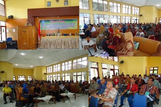 Pembukaan IN Implementasi Kurikulum 2013 di Aula Besar LPMP Sultra.