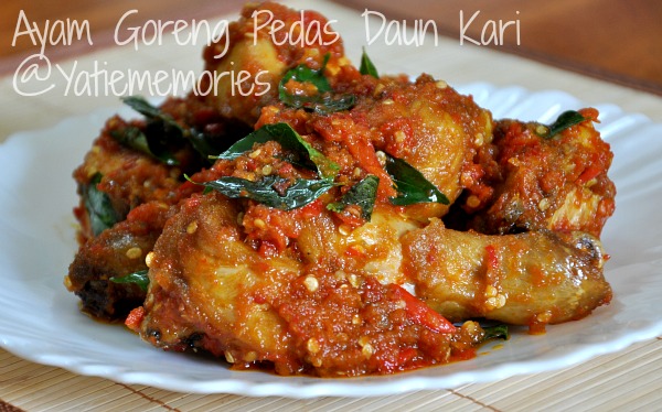 Sinar Kehidupanku Ayam Goreng Pedas Daun Kari
