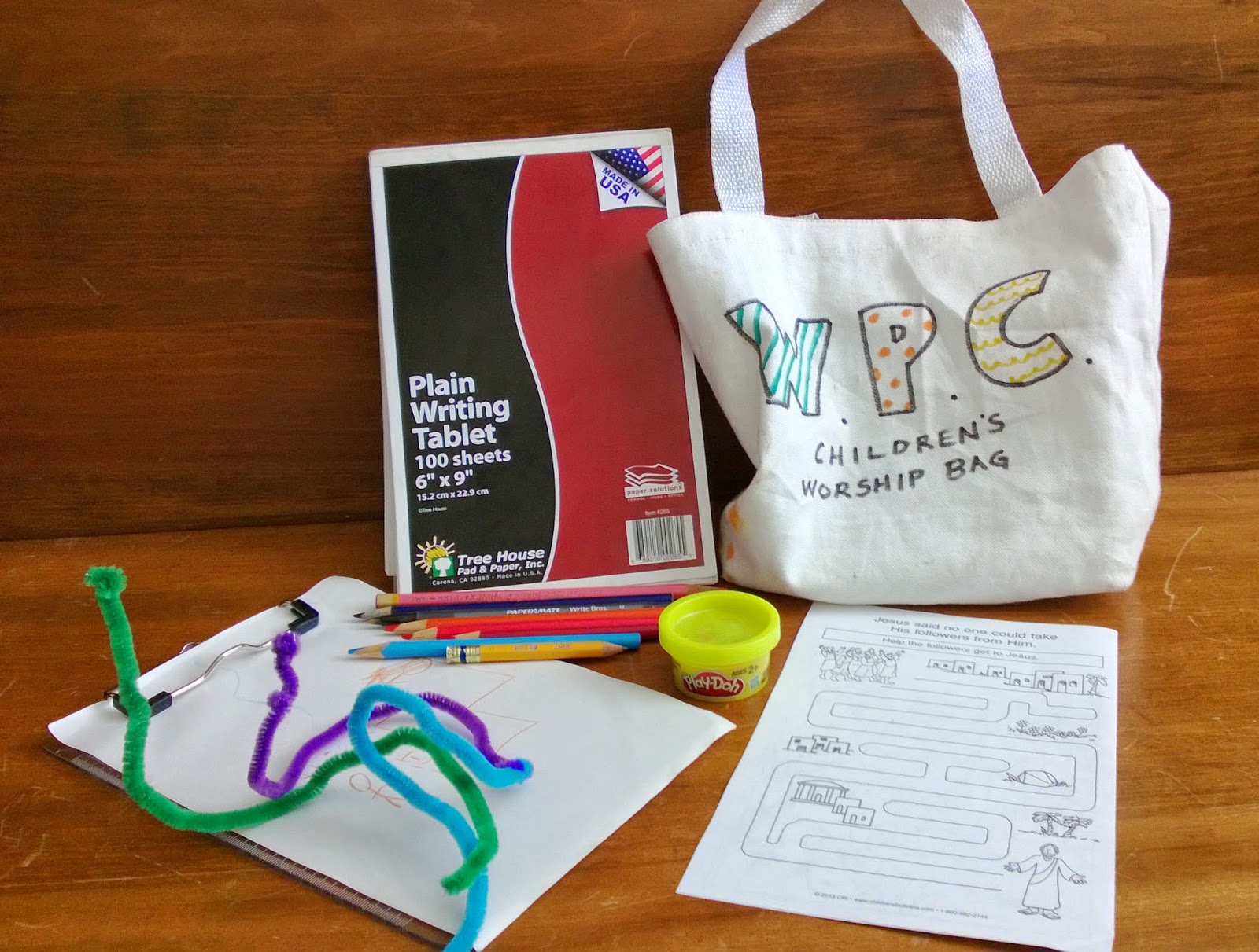 Worshiping With Children What Goes Into Worship Bags?