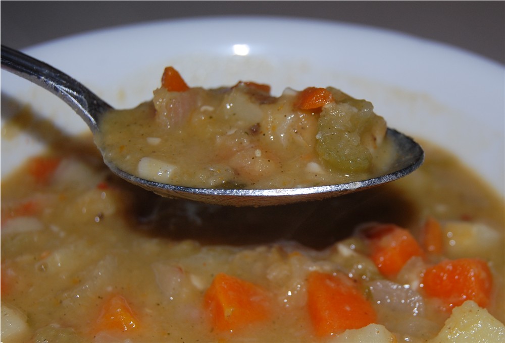 Just Veggin' Potato, Carrot and Lentil Soup
