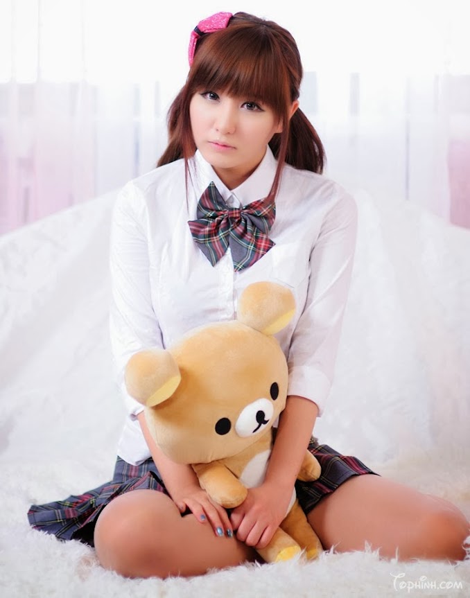 girl xinh hàn quốc khoe hàng