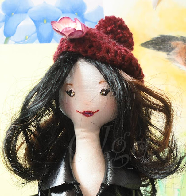 muñeca-tilda-cabeza-modificada-y-cazadora-de-cuero-tilda-doll-new-head-leather-jacket