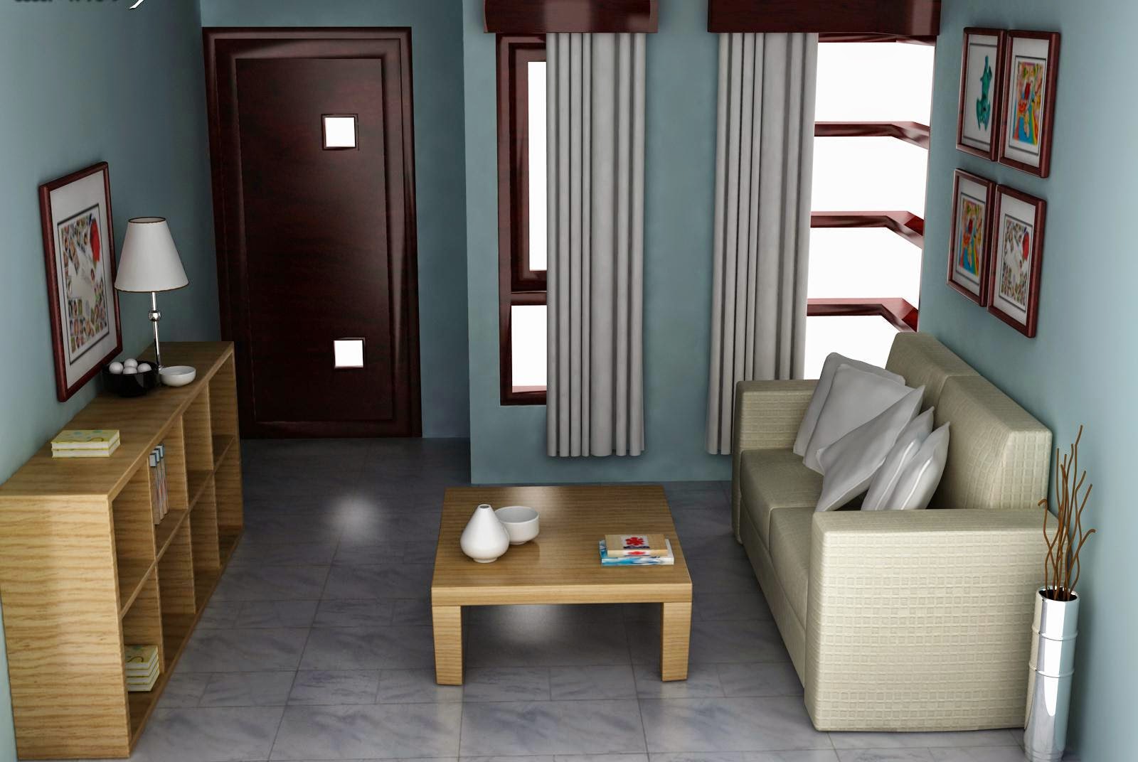 Gambar Design Model Ruang Tamu Rumah Mungil Minimalis Modern | Rumah ...