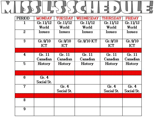 timetable chart for class student profile chart timetable chart for class student profile chart