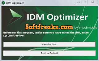 IDM Optimizer-Softfreakz.com