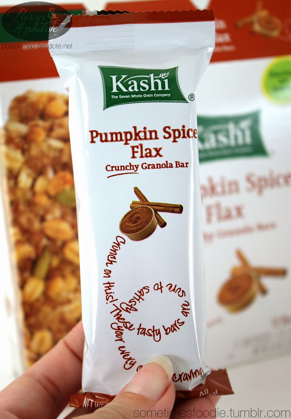 Sometimes Foodie Kashi Pumpkin Spice Flax Seed Granola Bars Target