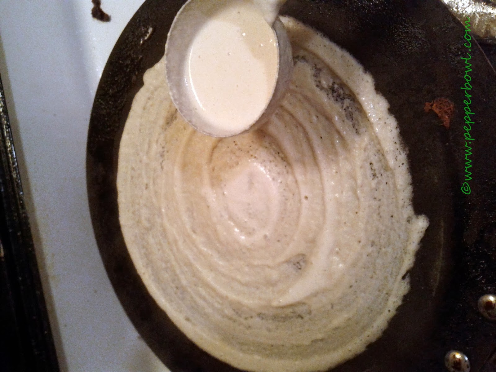 Quinoa Dosa Fermented Crepe Recipe Pepper Bowl, a Food blog of tasty recipes with step by