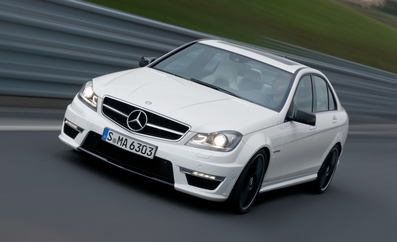 2012 Mercedes Benz C63 AMG Front Side