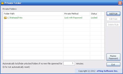 Private Folder Freeware V1.1.70 Free Download