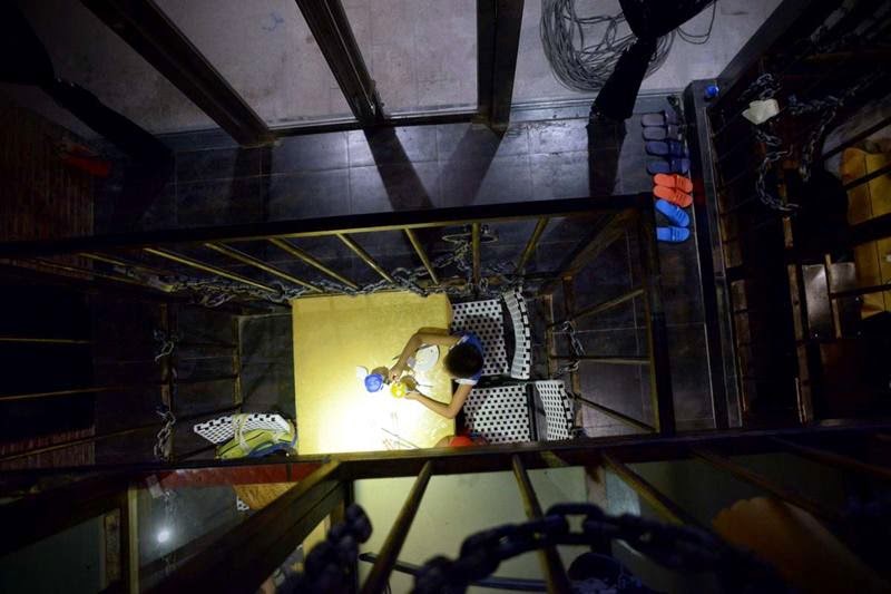 789 A Jail Cell Themed Restaurant in China, a very popular variety of themed restaurants. Probably for this reason, in the Chinese city of Tianjin was opened restaurant in prison style.