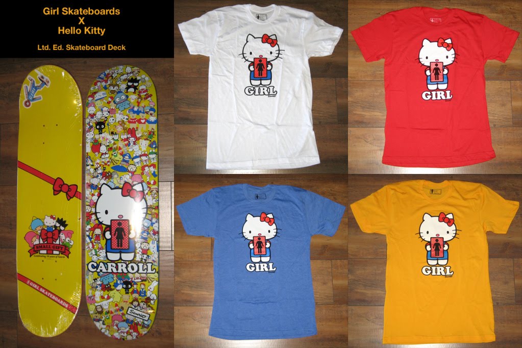Gallery Girl Skateboards X Hello Kitty