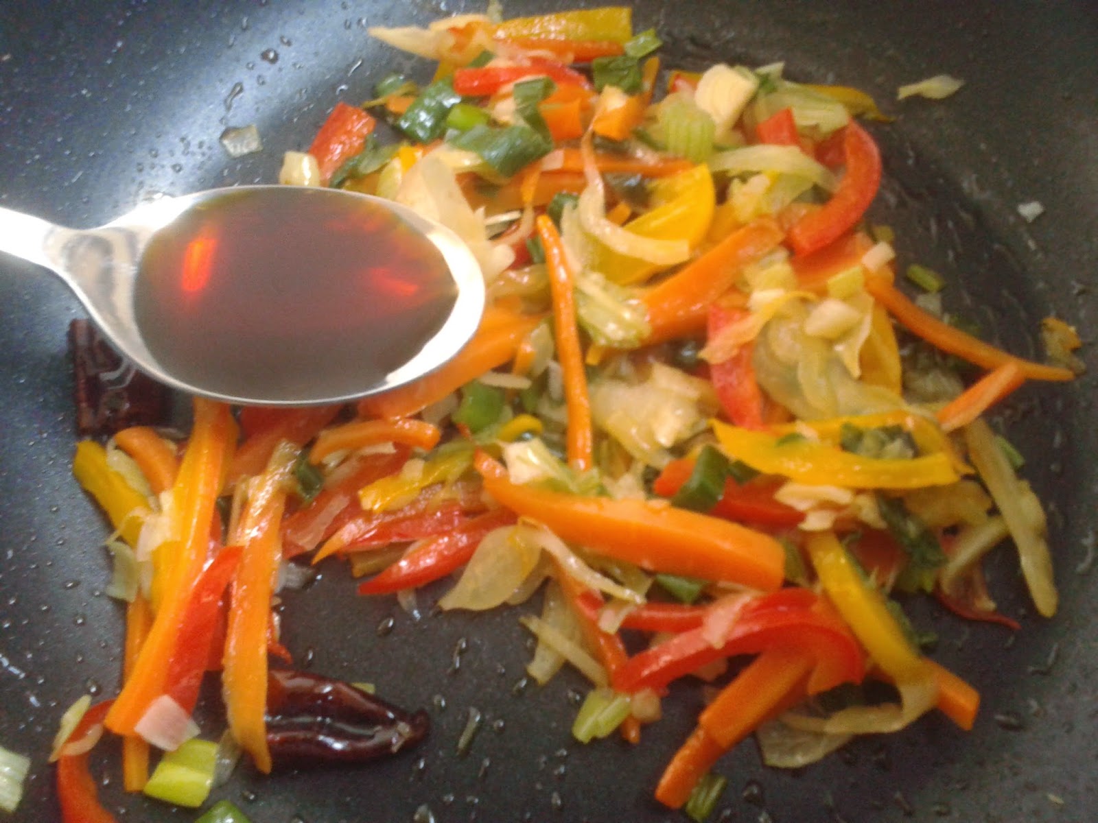 Recipe of Chinese Vegetable Noodles How to Make Chinese Vegetable