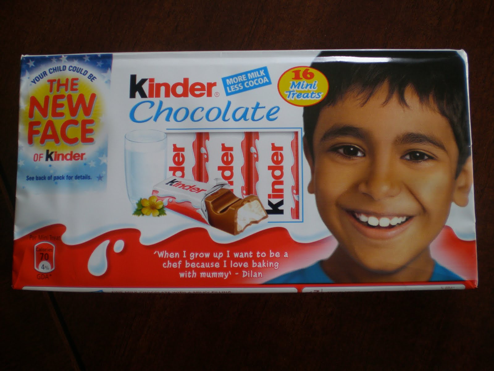 Hausfrau: Kinder-Schokolade