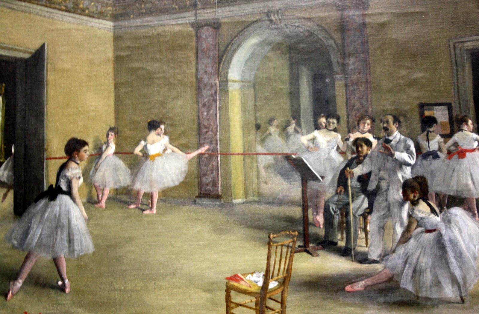 El foyer de la danza en la Ópera Edgar Degas danza "madre di tutte