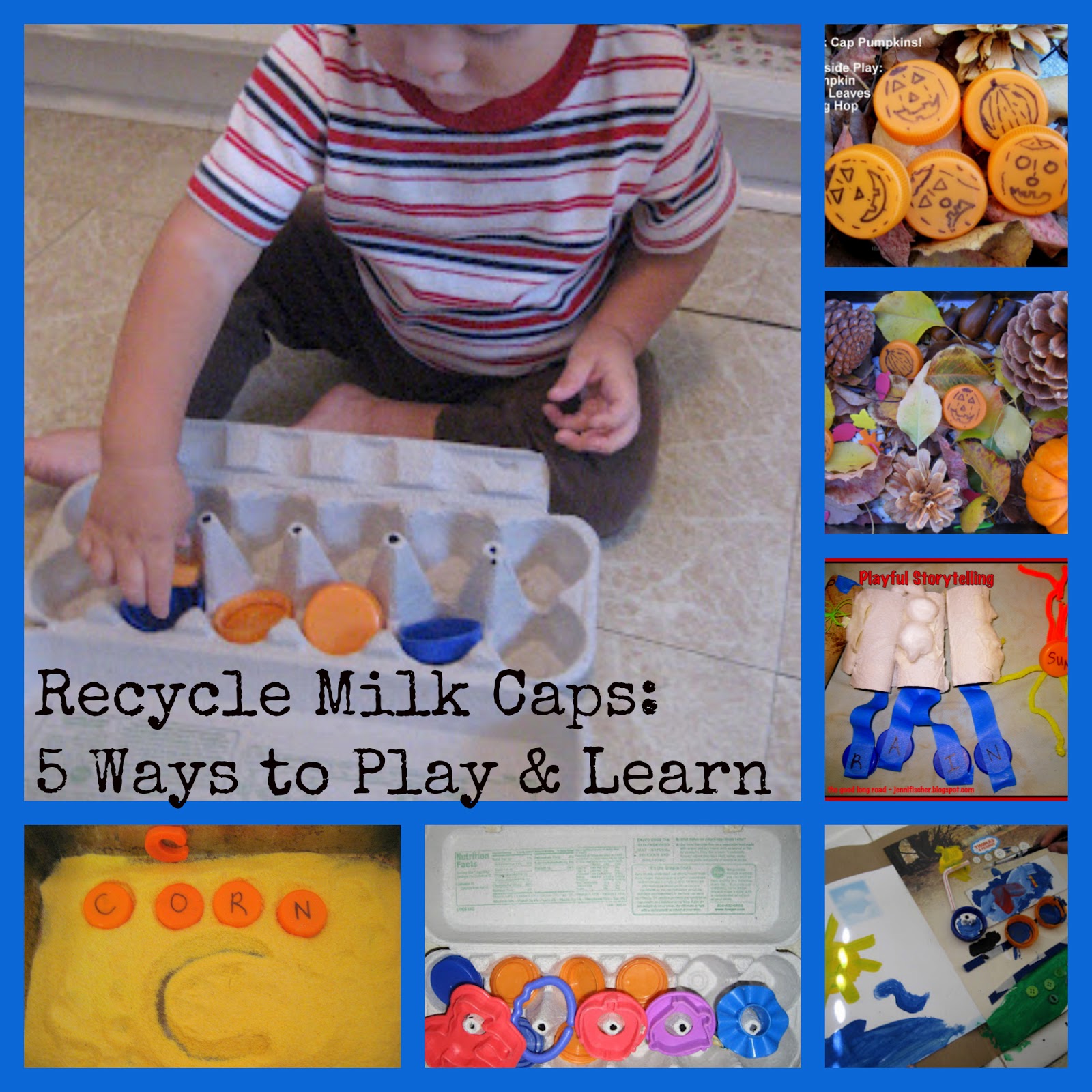 The Good Long Road 5 Fun Uses for Recycled Milk Caps