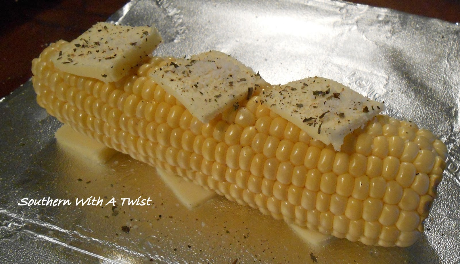 Southern With A Twist Oven Roasted Corn on the Cob