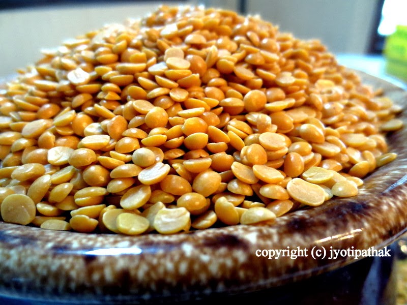 Taste of Nepal Rahar ko Daal split yellow pigeon peas (without skins)