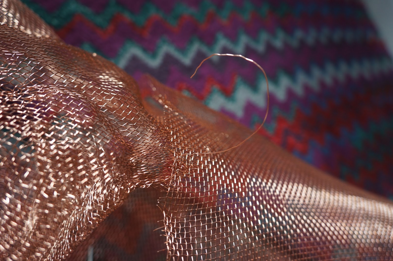 Megan Rodgers Art Blog: Start of copper wire sculpture