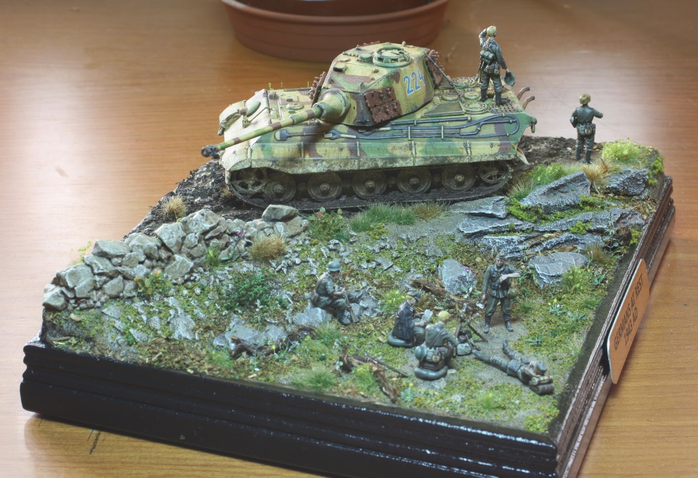 WW2 Diorama 5 Finished! Wargaming Hub