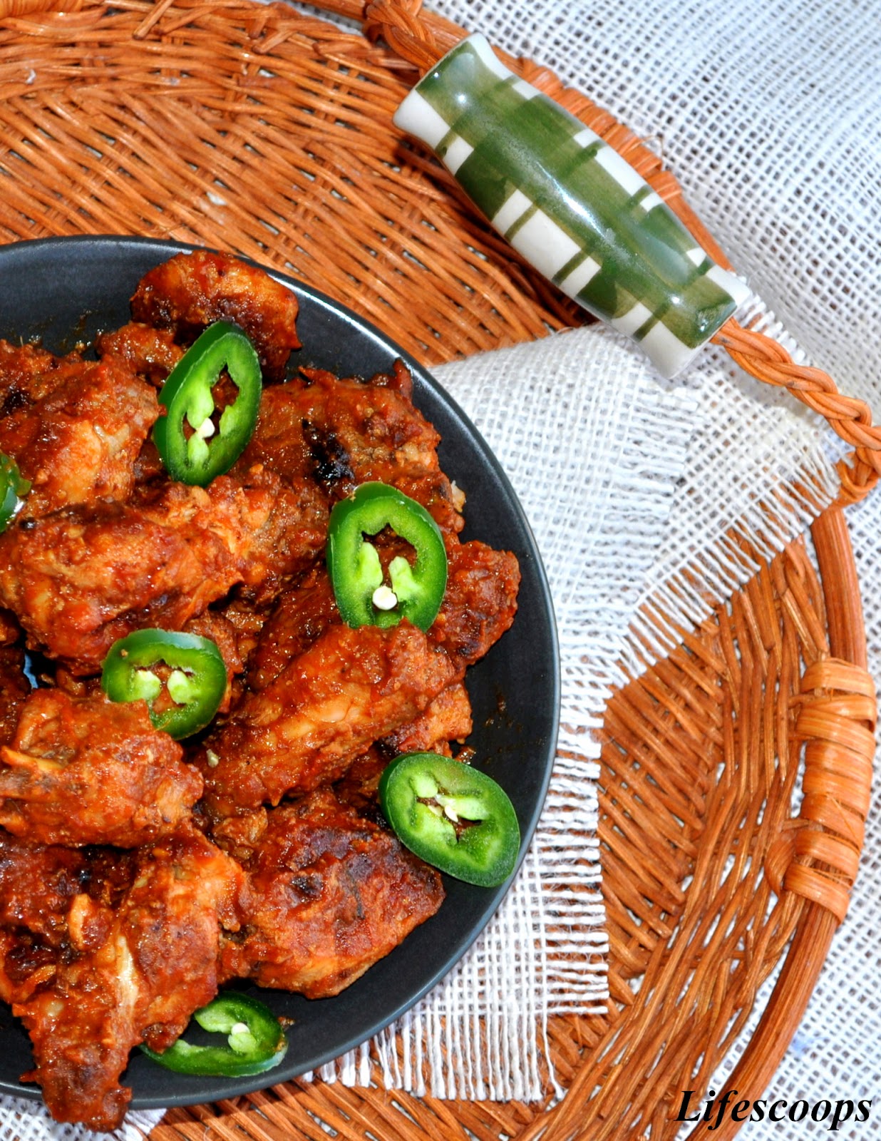 Life Scoops Braised Chicken in Tomato sauce