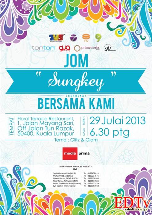 Edtv Ramadan Ed Jemputan Berbuka Puasa Bersama Media Prima