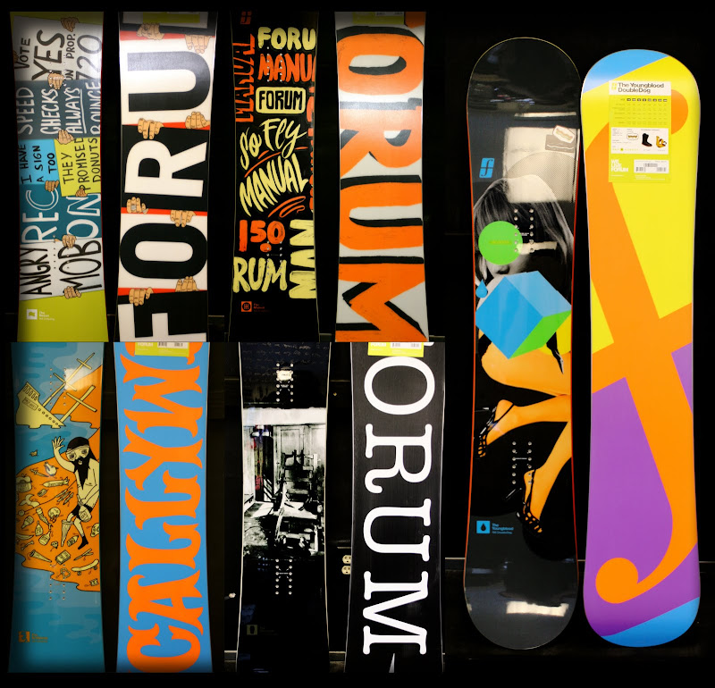 EASTERN BOARDER WORCESTER NEW PRODUCT 2012 FORUM SNOWBOARDS