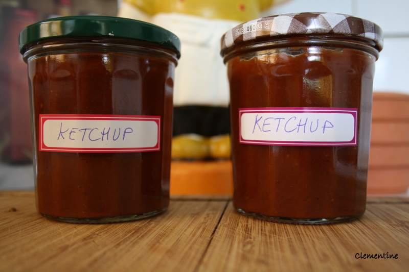 Le blog de Clementine Ketchup de tomates de Jamie Oliver