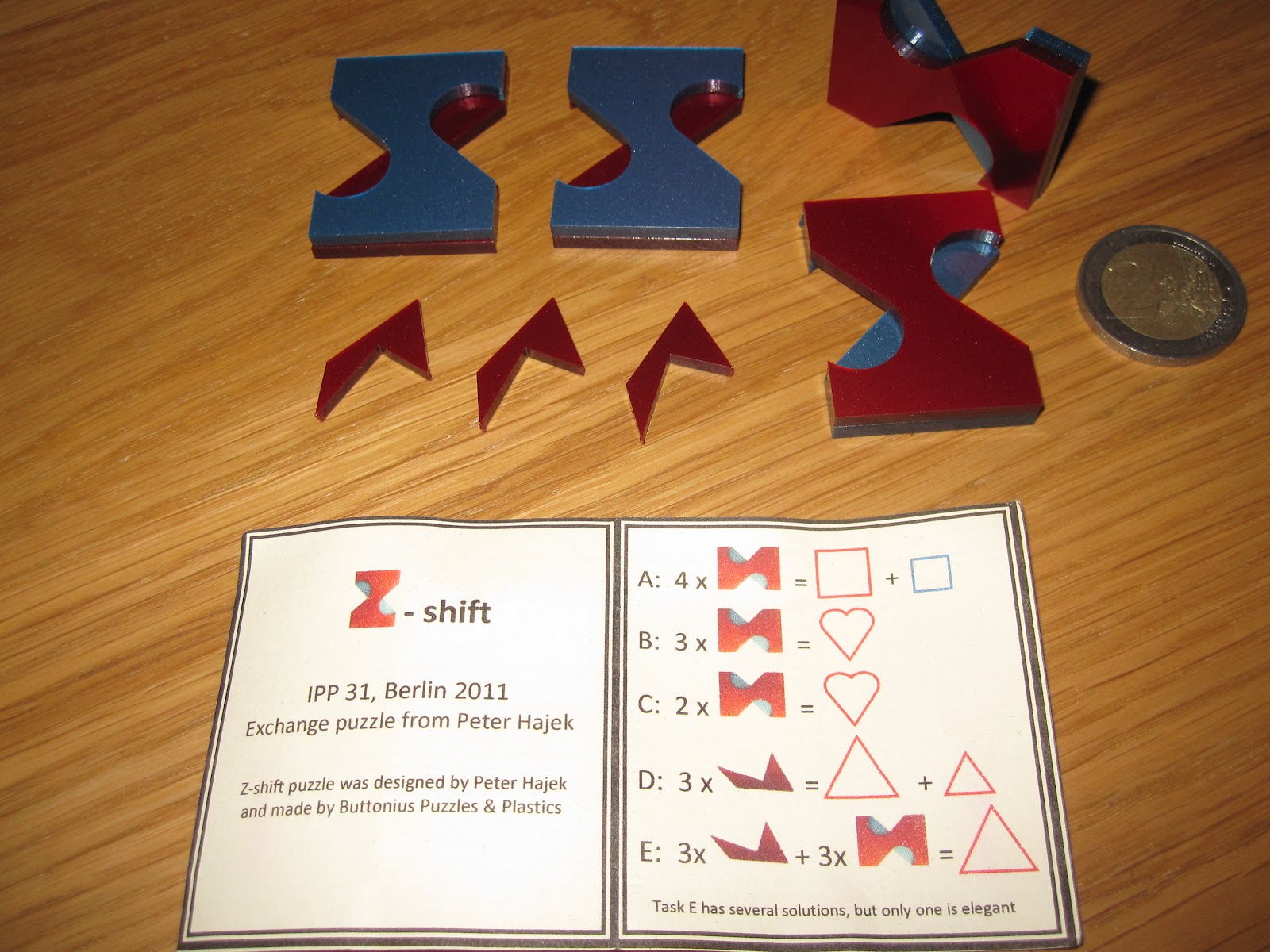 Puzzle Paradox ZShift (Peter Hajek)