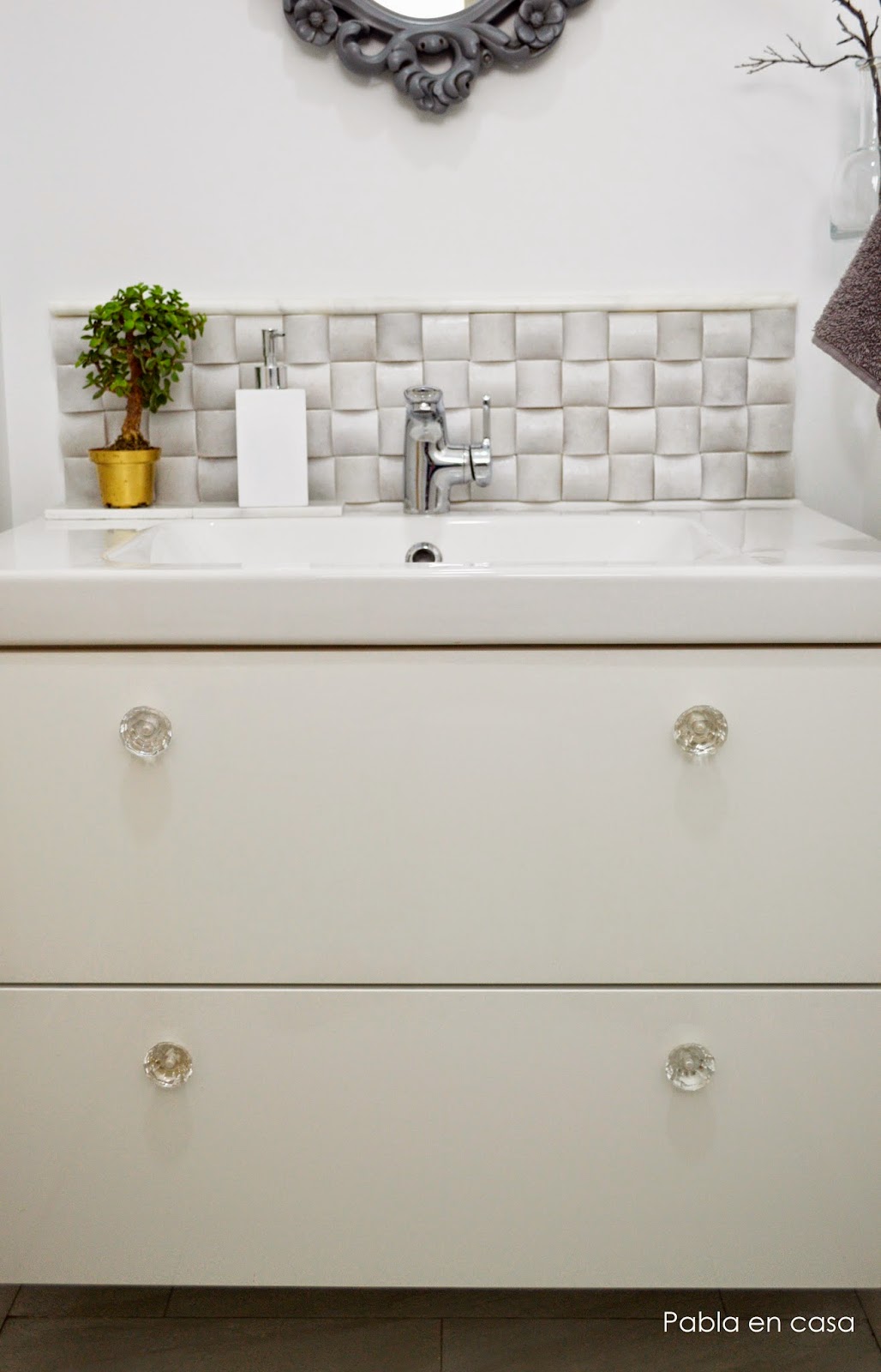 Pabla en casa: Mi medio baño esta listo!!! (tour)