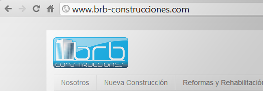 Diseño web de constructora