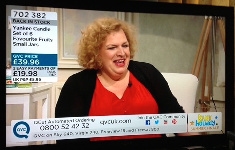 QVC YANKEE CANDLE TSV REVIEW (26th August) Andy's Yankees