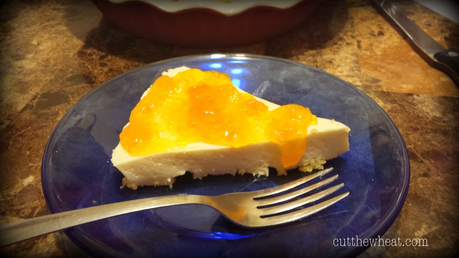 Creamy No Bake Cheesecake Cut The Wheat