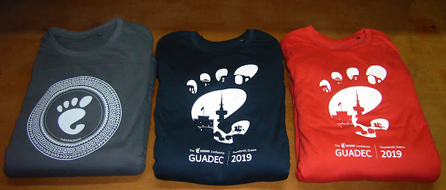 GUADEC T-shirts