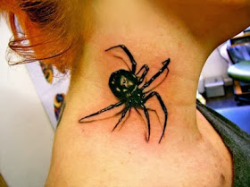 Imagens e desenhos de tatuagens de aranha 3D