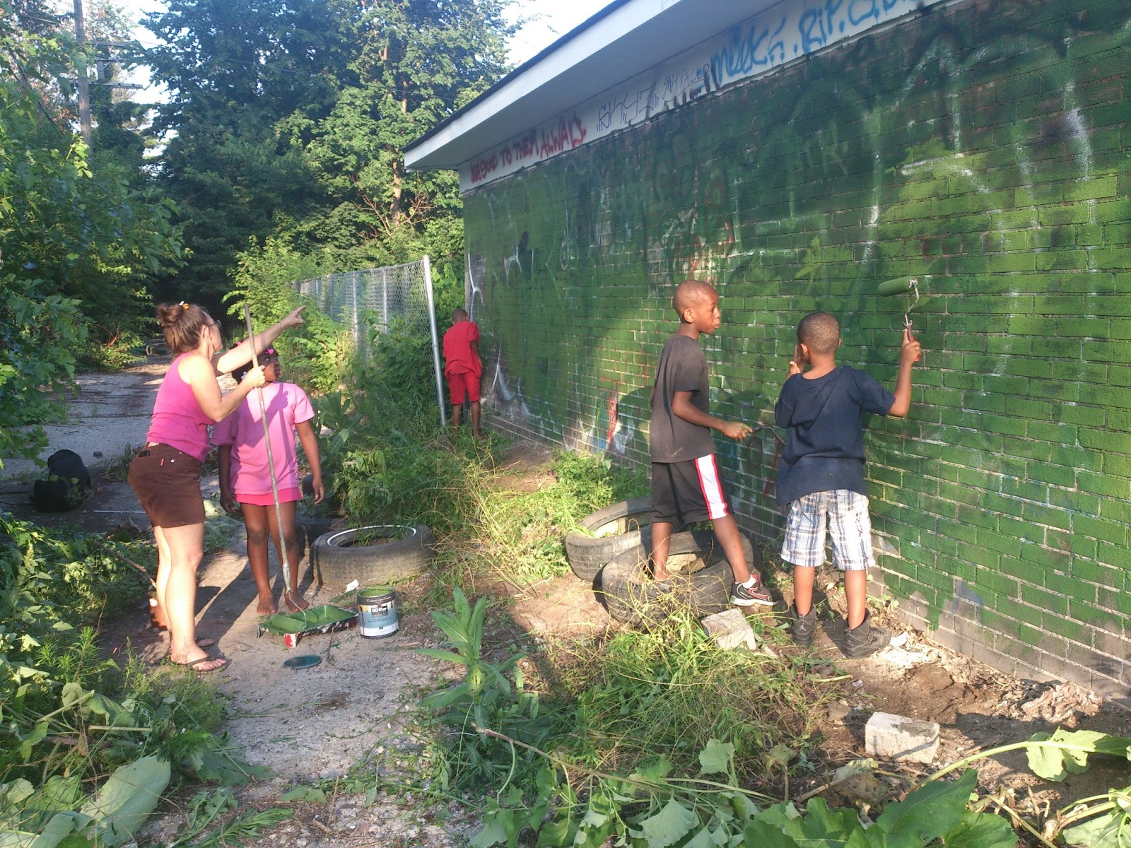 Fireweed Universe City Community Service And Painting Monsters