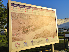 Pamukkale Natural Park Turkey Signboard