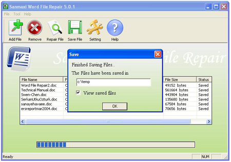 Corrupted word file repair software