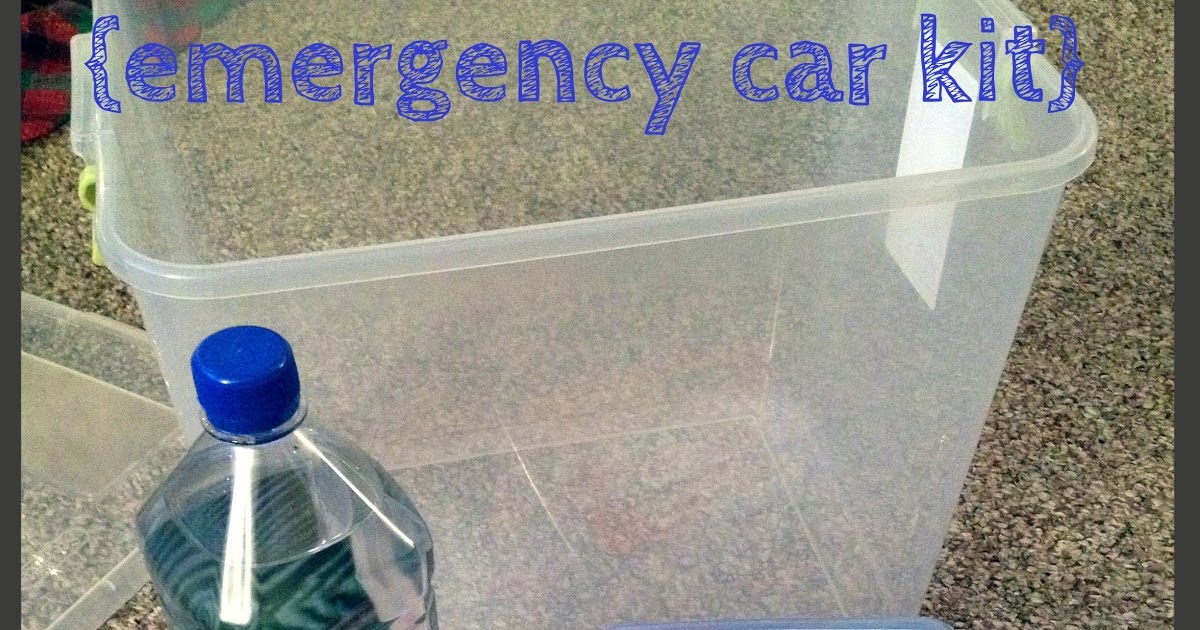 creative life designs DIY Car Emergency Kit