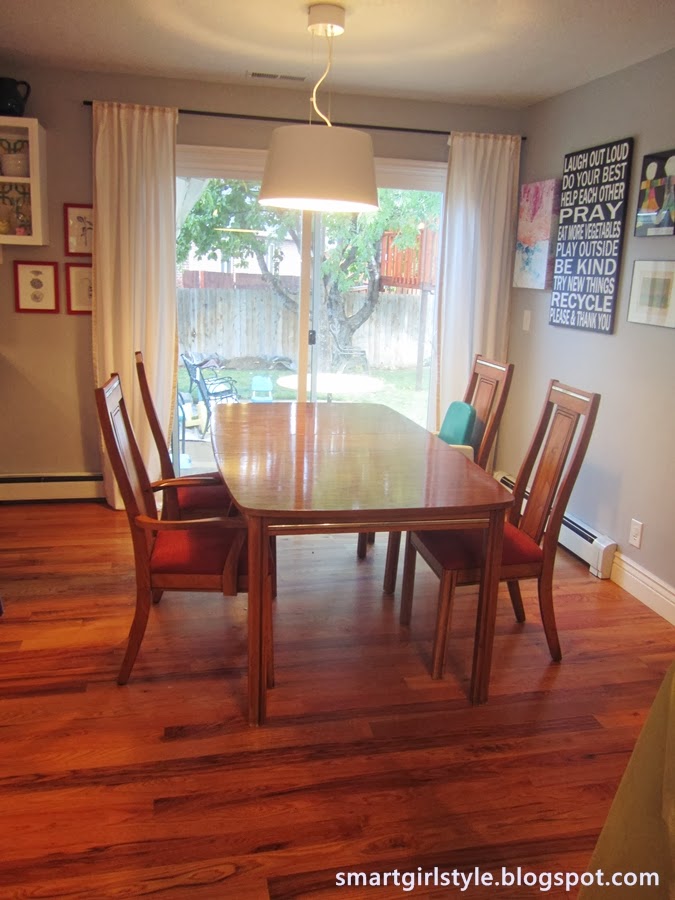 smartgirlstyle How to Paint a Dining Room Table
