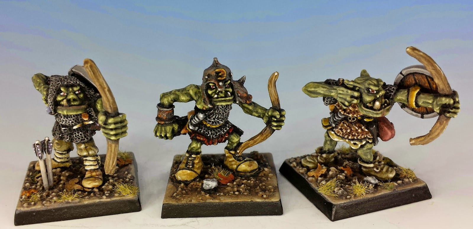 Orc Archers, Citadel (sculpted by Kev Adams, 1987)