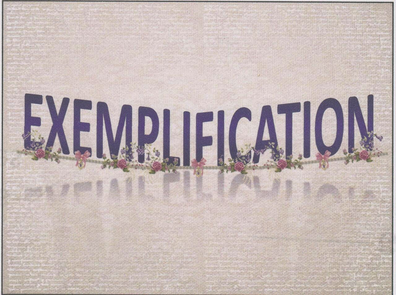 definition and classification 2 and exemplification saowalak namtann exemplification