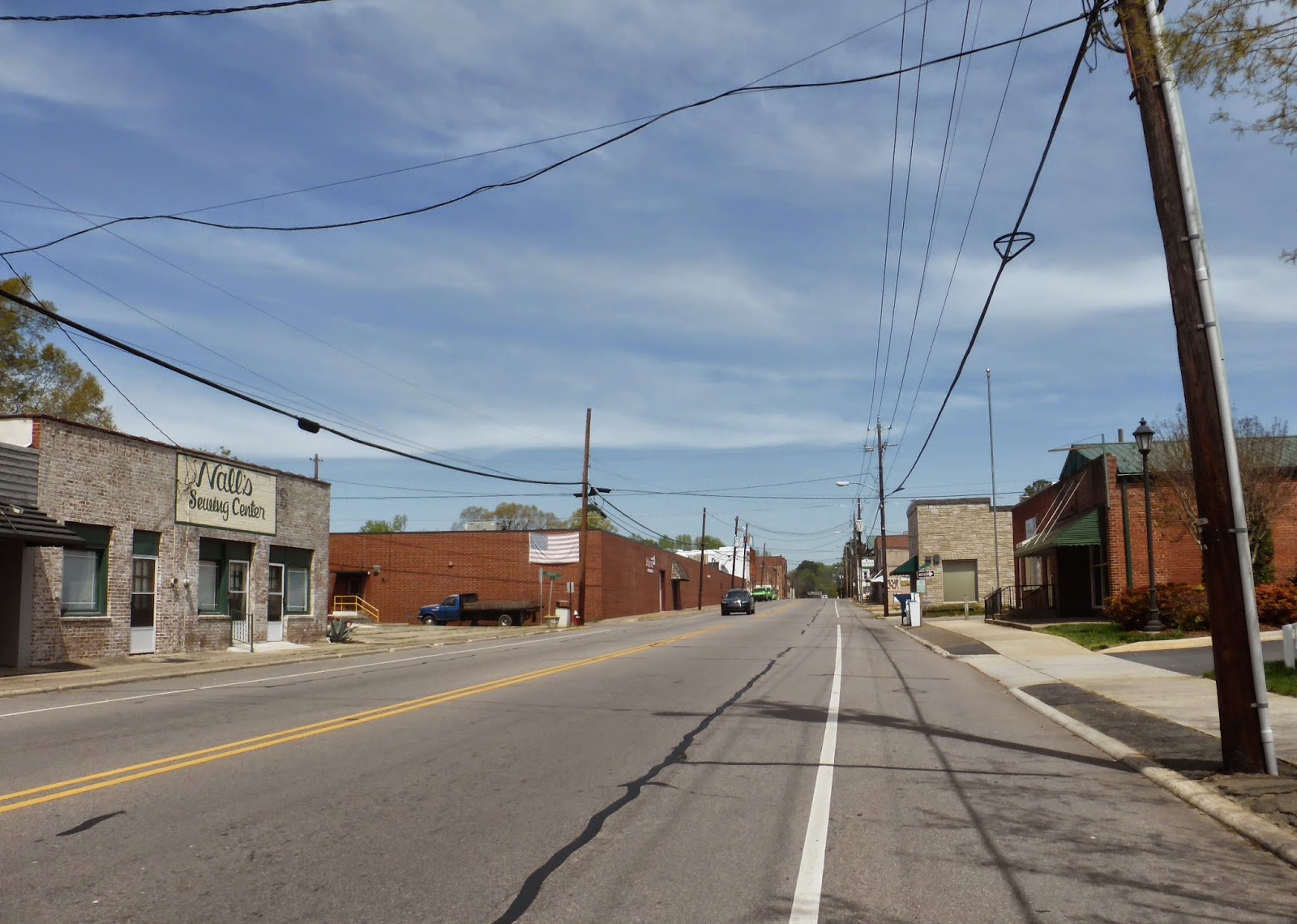 Pinchpots Sunday morning, downtown Star, North Carolina, on the way to