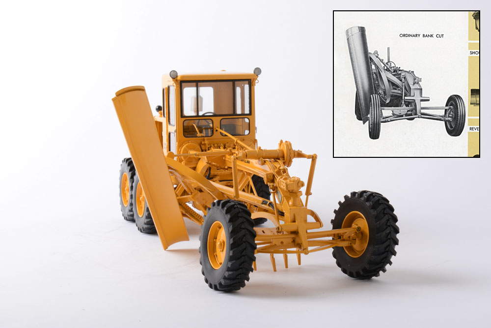Cat No.12 Grader prototype - Classic Construction Models